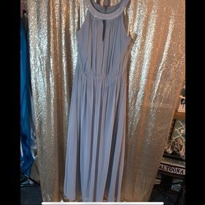 Silver Dress with Optional Sequin Belt